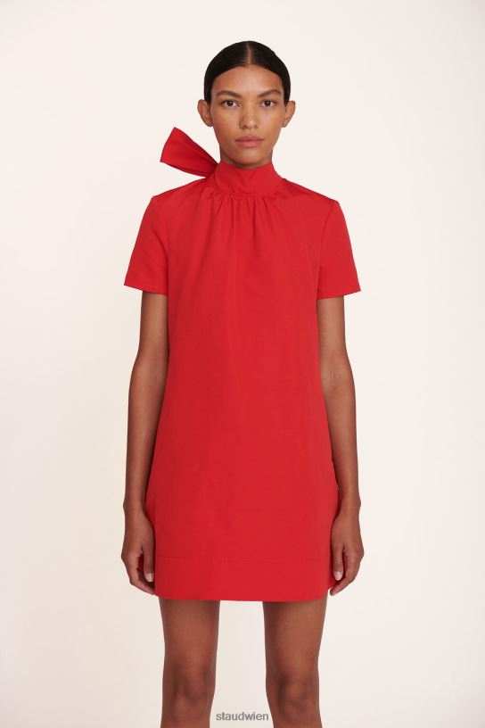 Frauen Mini-Ilana-Kleid Weihnachtsstern 466Z147 STAUD Kleidung