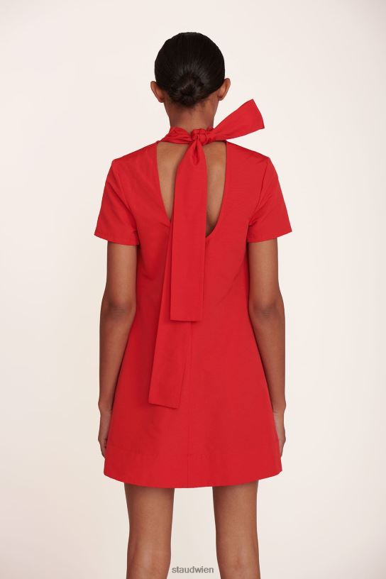 Frauen Mini-Ilana-Kleid Weihnachtsstern 466Z147 STAUD Kleidung