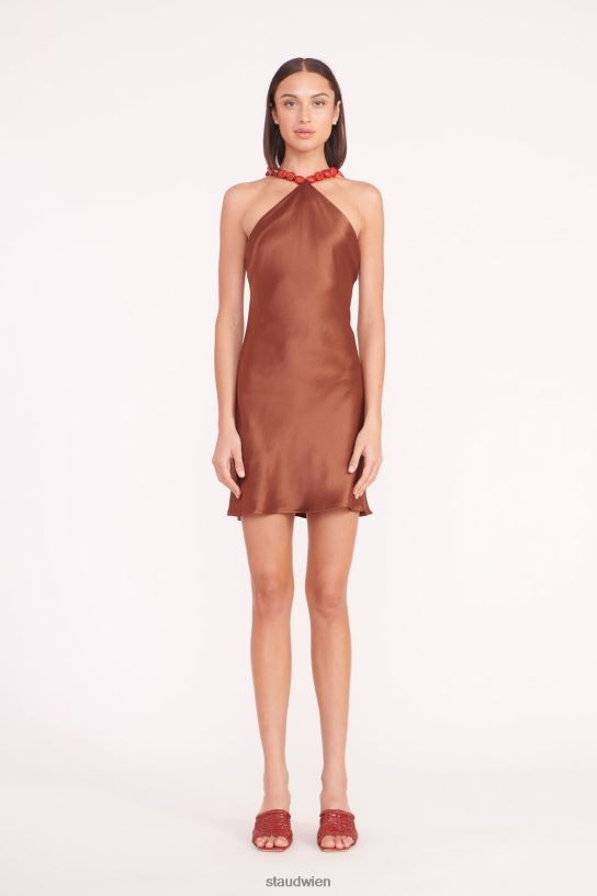 Frauen Mini-Kadenzkleid Nelke 466Z8 STAUD Kleidung