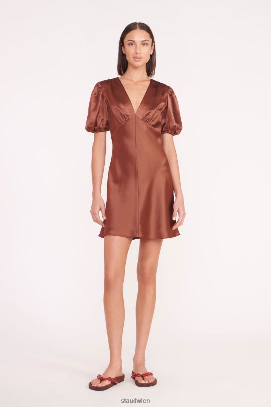 Frauen Mini-Milla-Kleid Nelke 466Z5 STAUD Kleidung