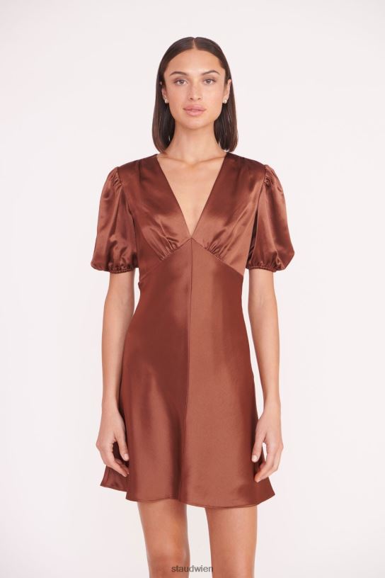 Frauen Mini-Milla-Kleid Nelke 466Z5 STAUD Kleidung