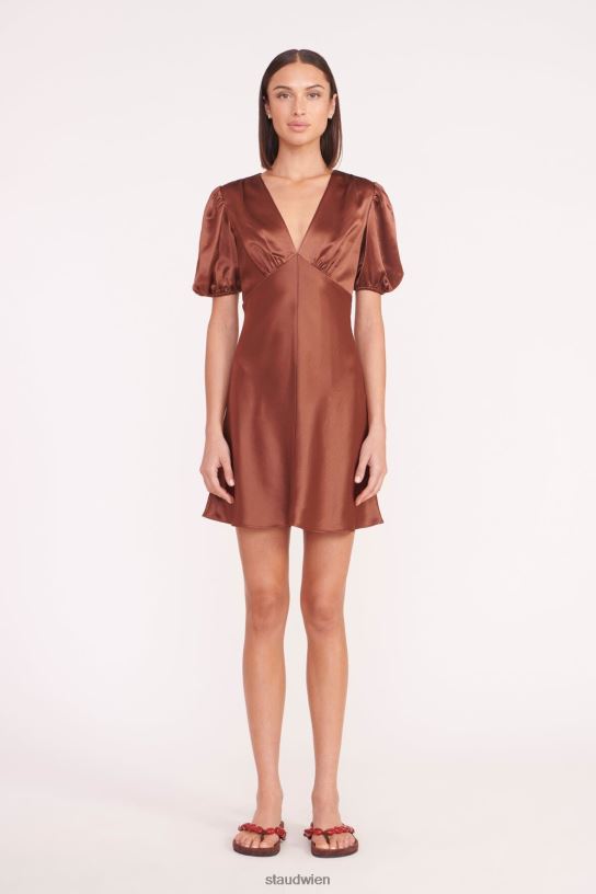 Frauen Mini-Milla-Kleid Nelke 466Z5 STAUD Kleidung