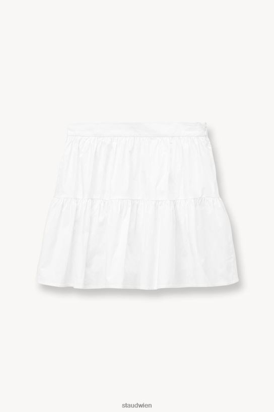 Frauen Mini-Seerock Weiss 466Z488 STAUD Kleidung