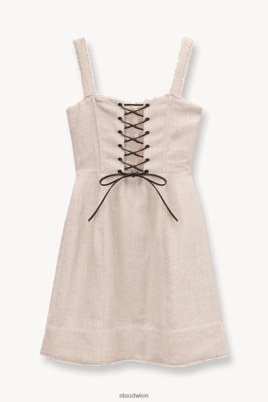 Frauen Mini-Sutton-Kleid natürlich 466Z74 STAUD Kleidung