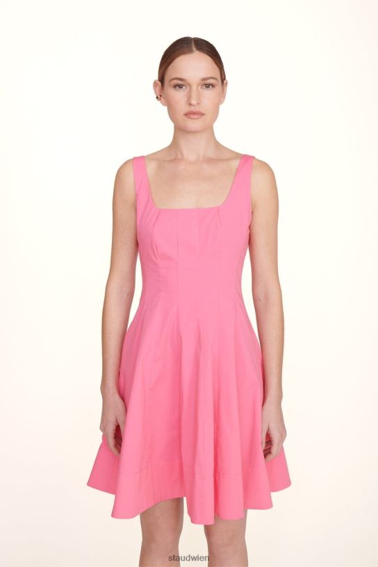 Frauen Mini-Wellen-Kleid Plumeria 466Z92 STAUD Kleidung