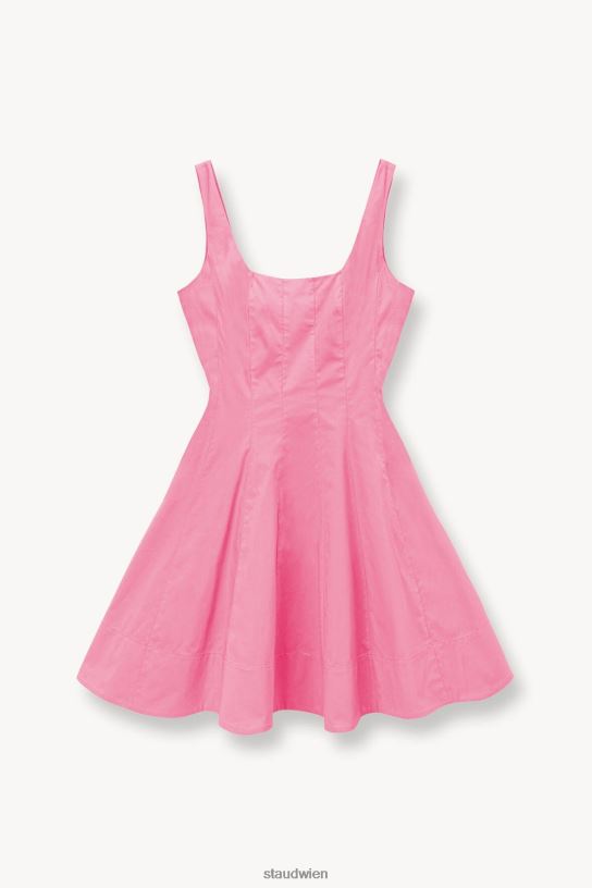 Frauen Mini-Wellen-Kleid Plumeria 466Z92 STAUD Kleidung