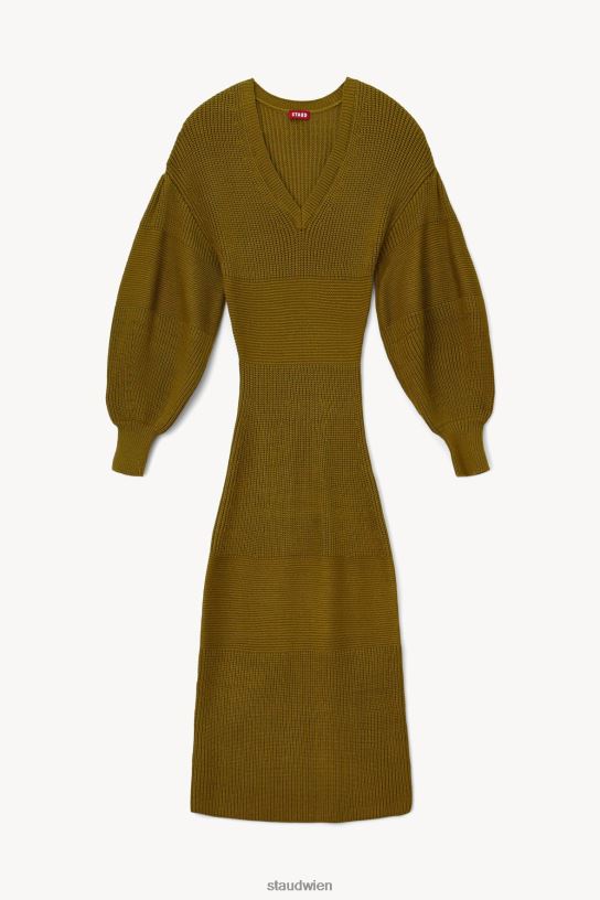 Frauen Nelkenkleid Olive 466Z304 STAUD Kleidung