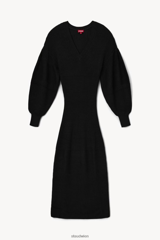 Frauen Nelkenkleid Schwarz 466Z300 STAUD Kleidung