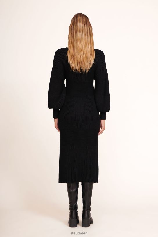 Frauen Nelkenkleid Schwarz 466Z300 STAUD Kleidung