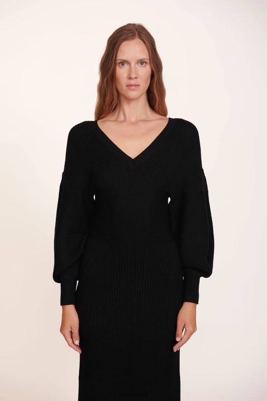 Frauen Nelkenkleid Schwarz 466Z300 STAUD Kleidung