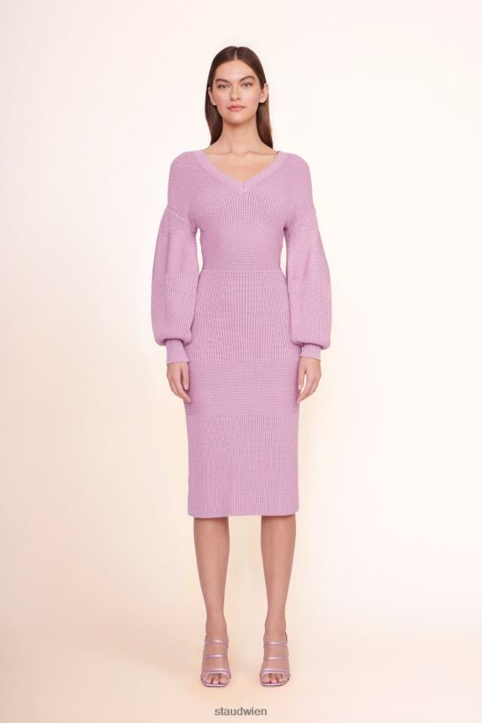Frauen Nelkenkleid lila 466Z302 STAUD Kleidung