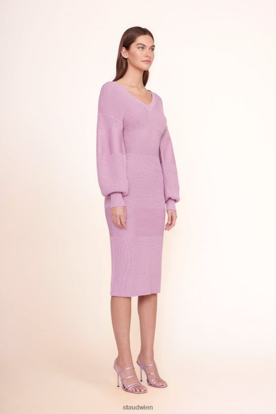 Frauen Nelkenkleid lila 466Z302 STAUD Kleidung