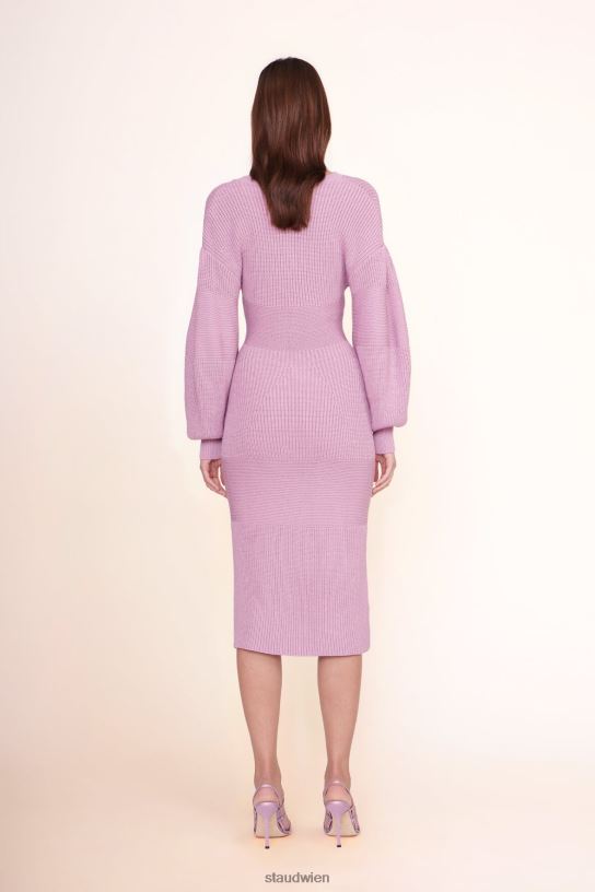Frauen Nelkenkleid lila 466Z302 STAUD Kleidung