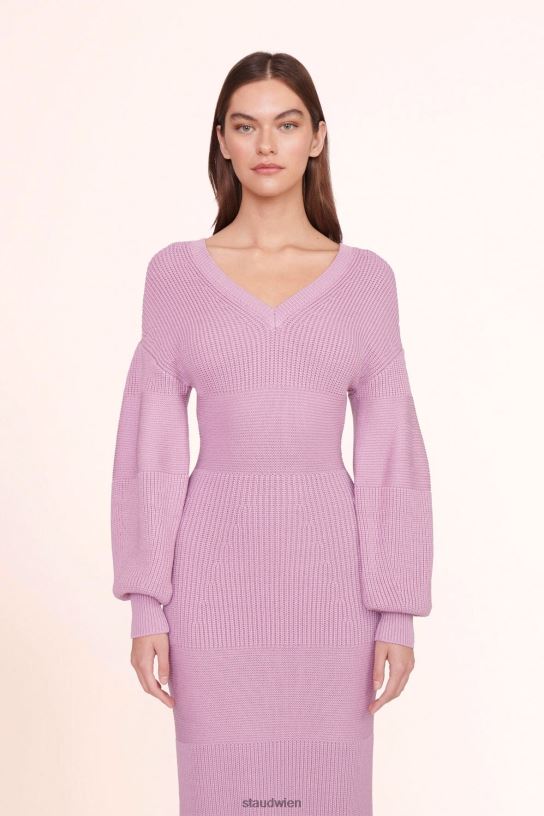 Frauen Nelkenkleid lila 466Z302 STAUD Kleidung