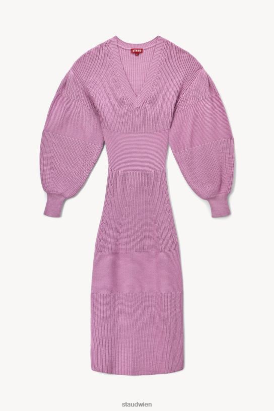 Frauen Nelkenkleid lila 466Z302 STAUD Kleidung