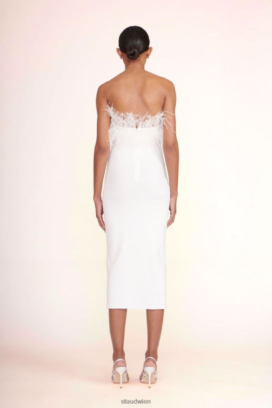 Frauen Nellie-Kleid Weiss 466Z592 STAUD Kleidung