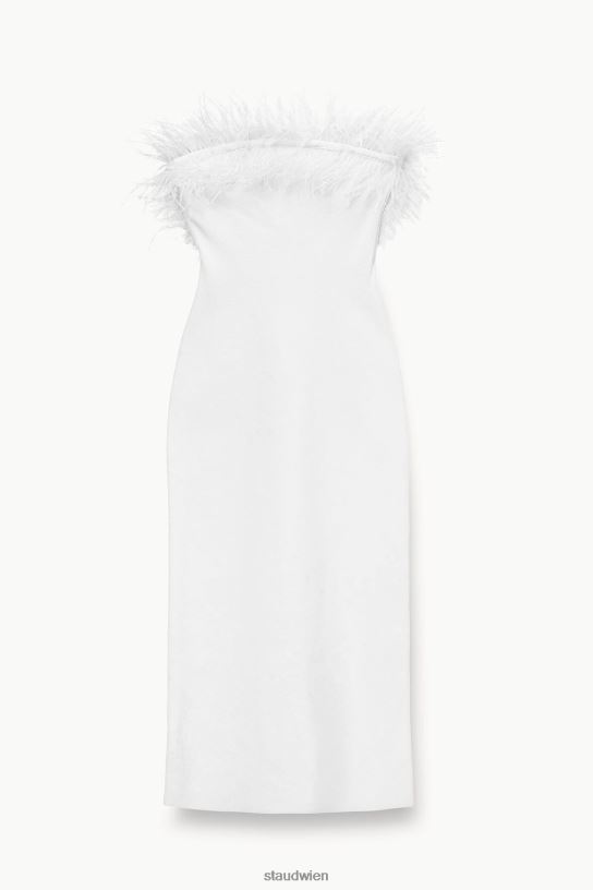Frauen Nellie-Kleid Weiss 466Z592 STAUD Kleidung