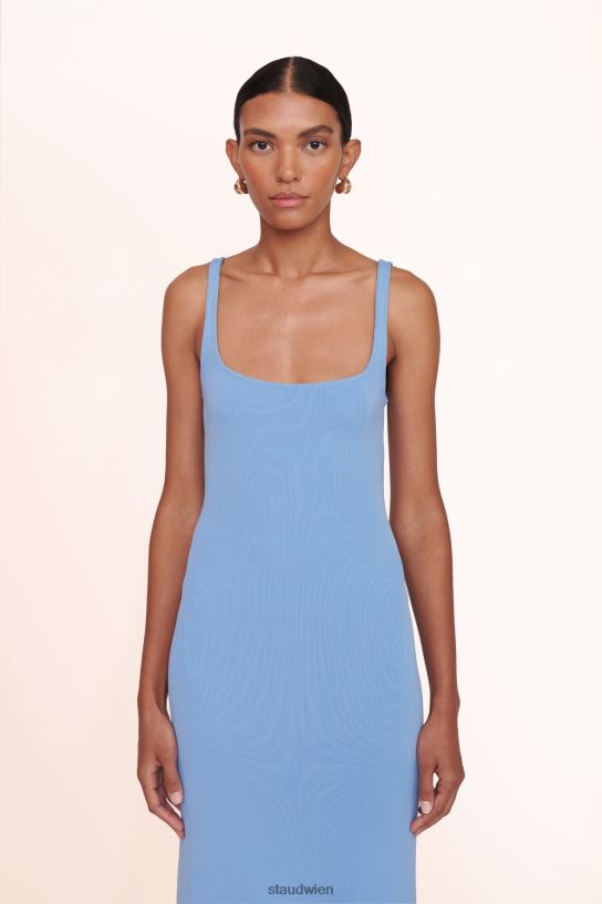 Frauen Paityn-Kleid Nebel 466Z253 STAUD Kleidung