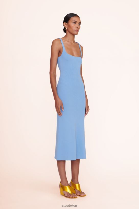 Frauen Paityn-Kleid Nebel 466Z253 STAUD Kleidung
