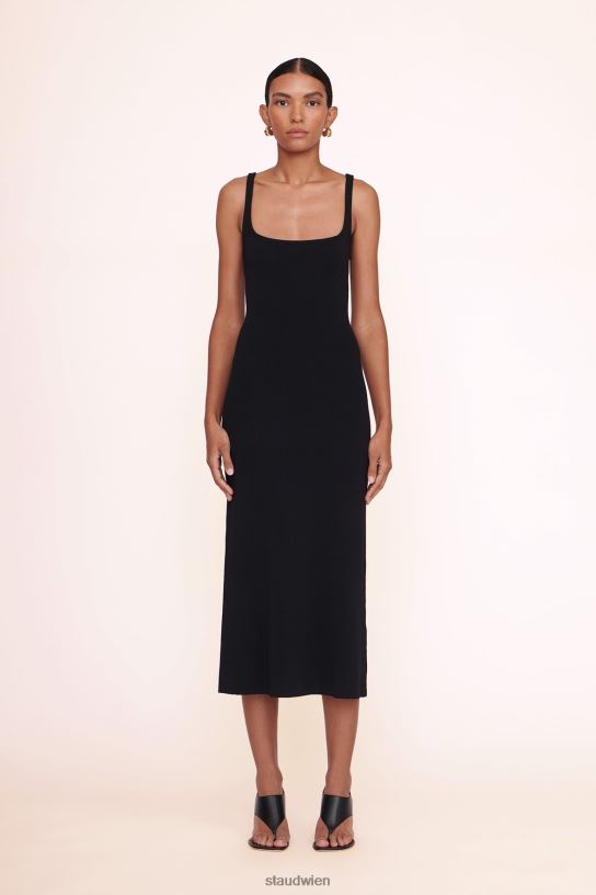 Frauen Paityn-Kleid Schwarz 466Z252 STAUD Kleidung