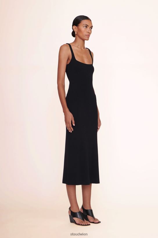 Frauen Paityn-Kleid Schwarz 466Z252 STAUD Kleidung