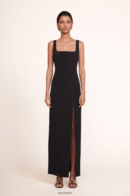 Frauen Porträtkleid Schwarz 466Z290 STAUD Kleidung