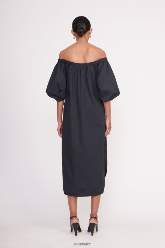 Frauen Reese-Kleid Schwarz 466Z108 STAUD Kleidung