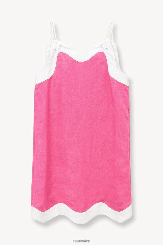 Frauen Renata-Kleid Blüte weiß 466Z186 STAUD Kleidung
