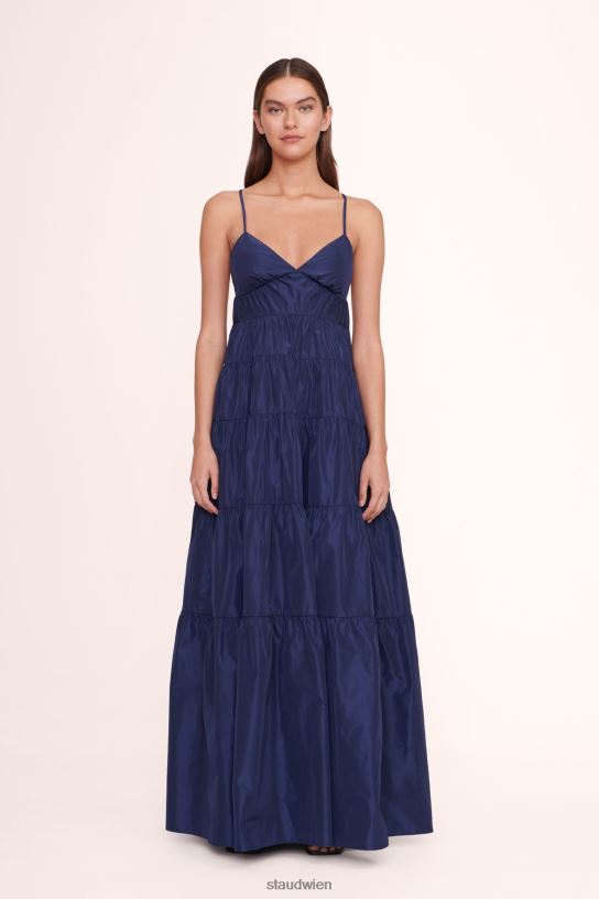 Frauen Ripley-Kleid Marine 466Z225 STAUD Kleidung