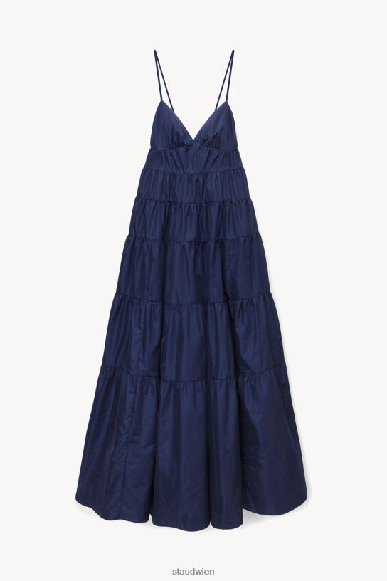 Frauen Ripley-Kleid Marine 466Z225 STAUD Kleidung