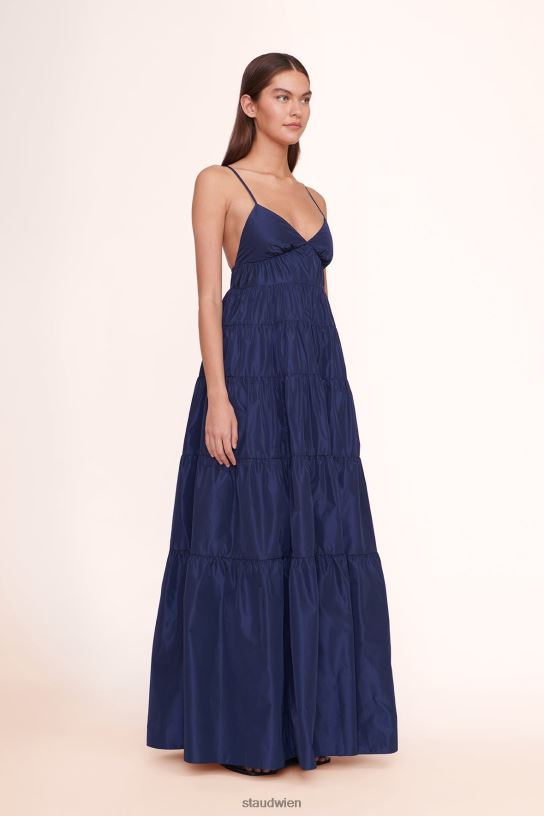 Frauen Ripley-Kleid Marine 466Z225 STAUD Kleidung