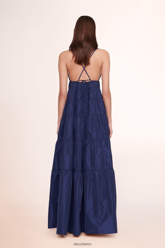 Frauen Ripley-Kleid Marine 466Z225 STAUD Kleidung