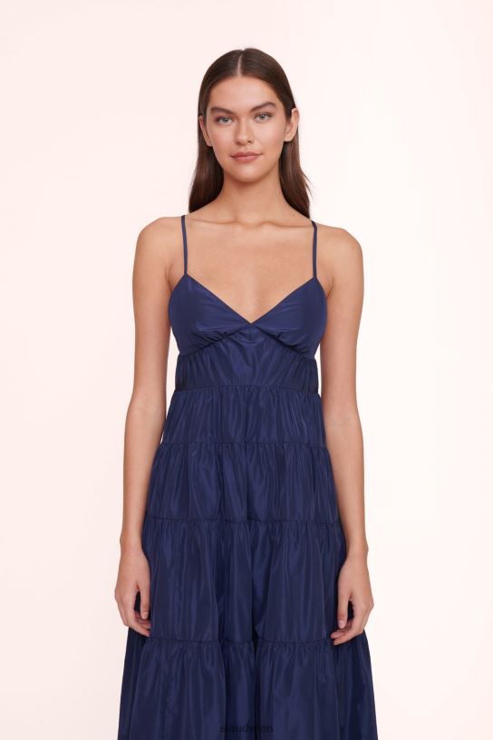 Frauen Ripley-Kleid Marine 466Z225 STAUD Kleidung
