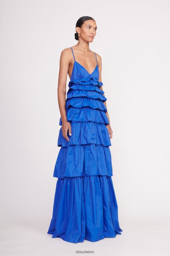 Frauen Rylie-Kleid Lapis 466Z77 STAUD Kleidung