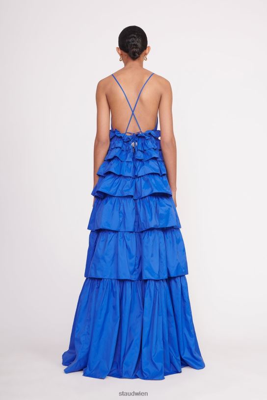 Frauen Rylie-Kleid Lapis 466Z77 STAUD Kleidung