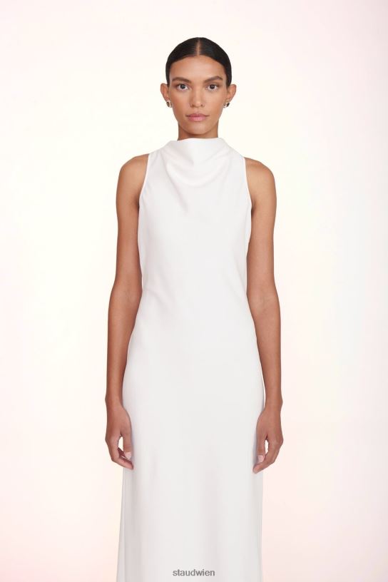 Frauen Shannon-Kleid Elfenbein 466Z173 STAUD Kleidung
