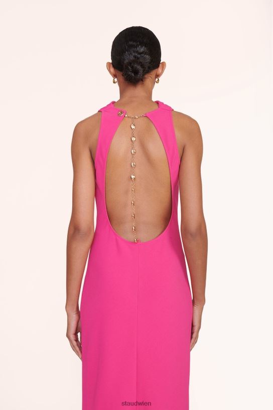 Frauen Shannon-Kleid Magenta 466Z172 STAUD Kleidung