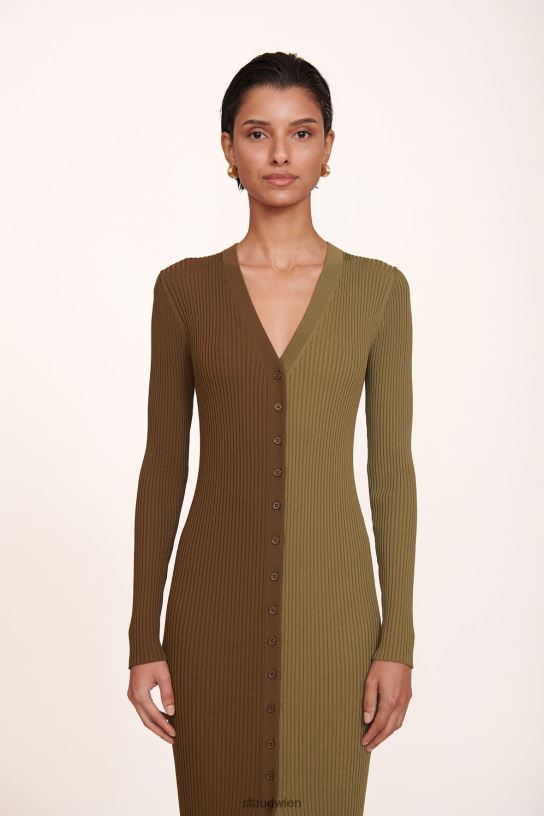 Frauen Shoko-Pullover Avocado-Olive 466Z211 STAUD Kleidung