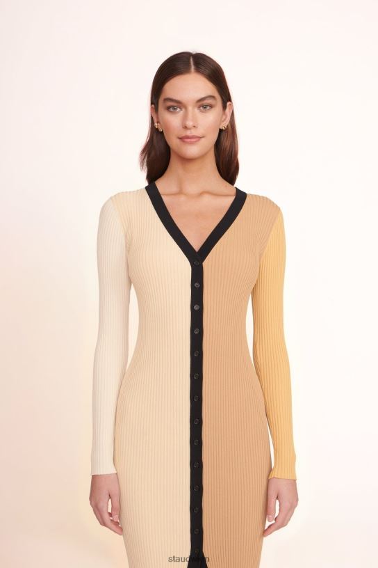 Frauen Shoko-Pullover Fenchel multi 466Z118 STAUD Kleidung
