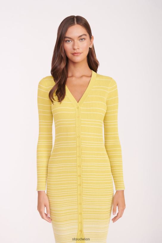 Frauen Shoko-Pullover Pollen weiß 466Z122 STAUD Kleidung