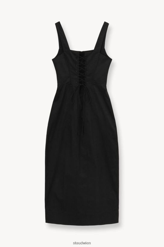 Frauen Sutton-Kleid Schwarz 466Z158 STAUD Kleidung