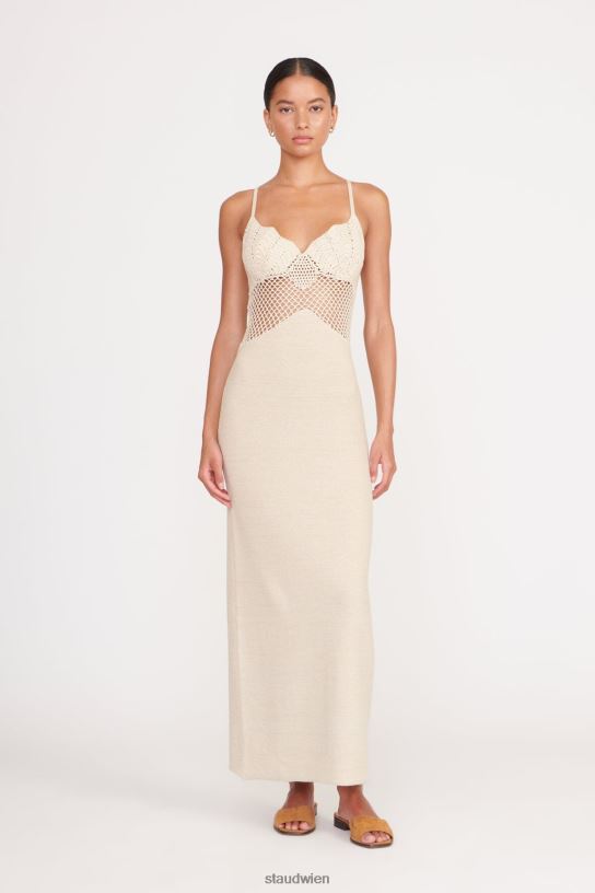 Frauen Tara-Kleid natürlich 466Z28 STAUD Kleidung