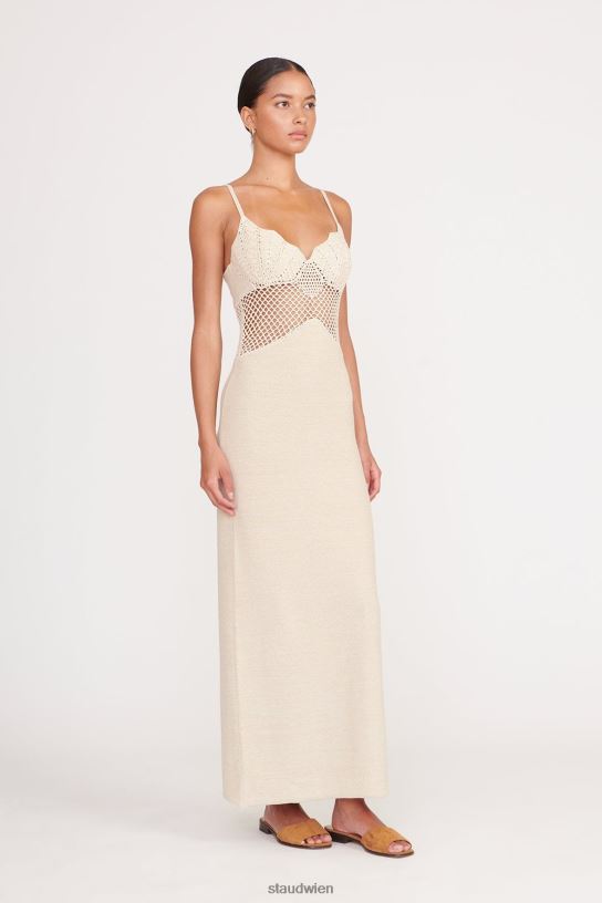 Frauen Tara-Kleid natürlich 466Z28 STAUD Kleidung