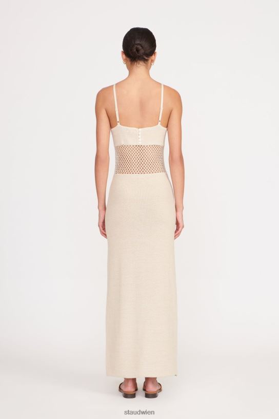 Frauen Tara-Kleid natürlich 466Z28 STAUD Kleidung