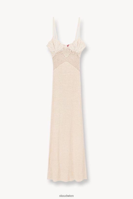 Frauen Tara-Kleid natürlich 466Z28 STAUD Kleidung