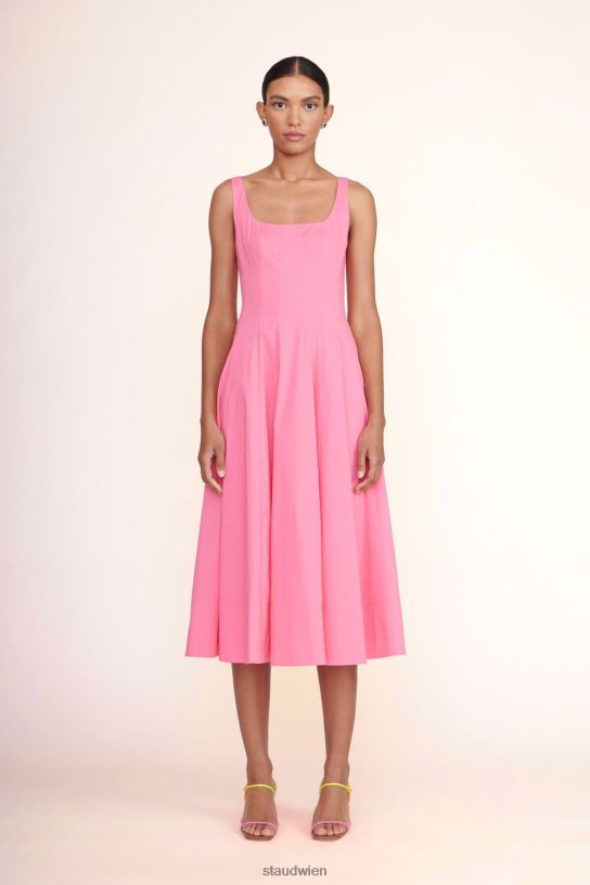 Frauen Wells-Kleid Plumeria 466Z57 STAUD Kleidung