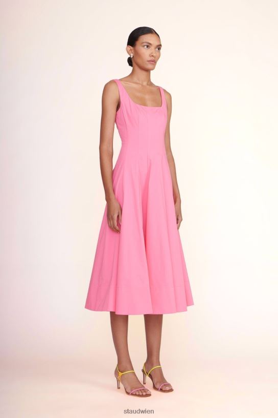 Frauen Wells-Kleid Plumeria 466Z57 STAUD Kleidung