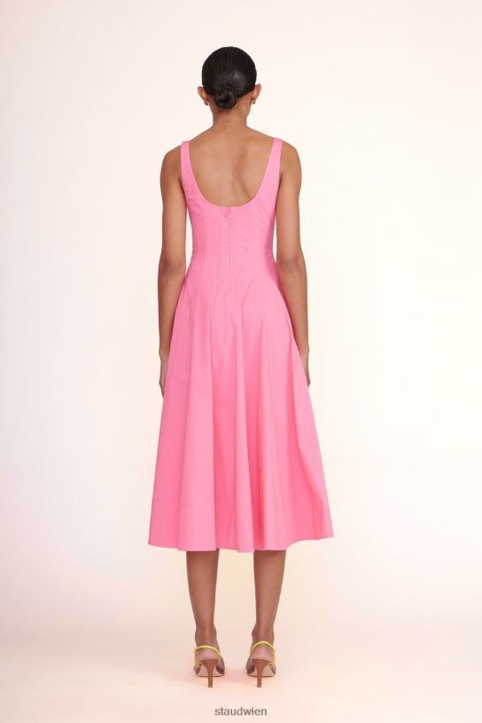 Frauen Wells-Kleid Plumeria 466Z57 STAUD Kleidung