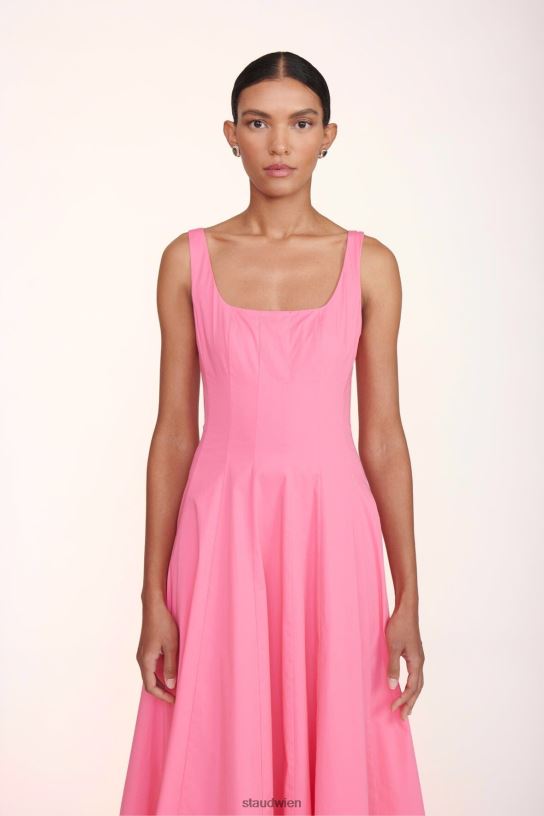 Frauen Wells-Kleid Plumeria 466Z57 STAUD Kleidung