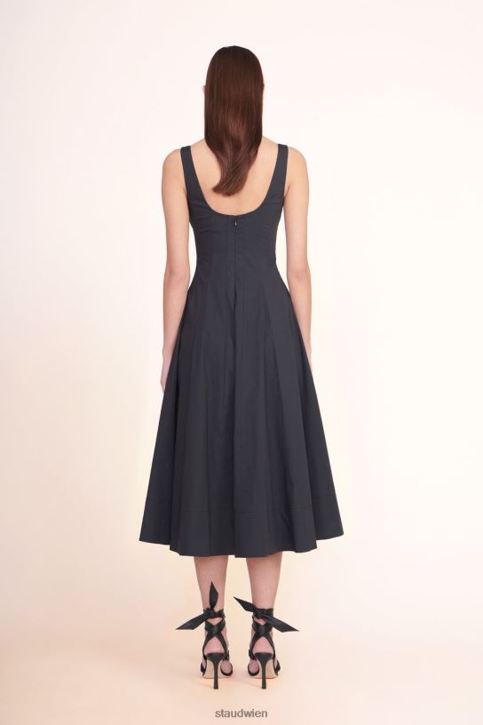 Frauen Wells-Kleid Schwarz 466Z47 STAUD Kleidung